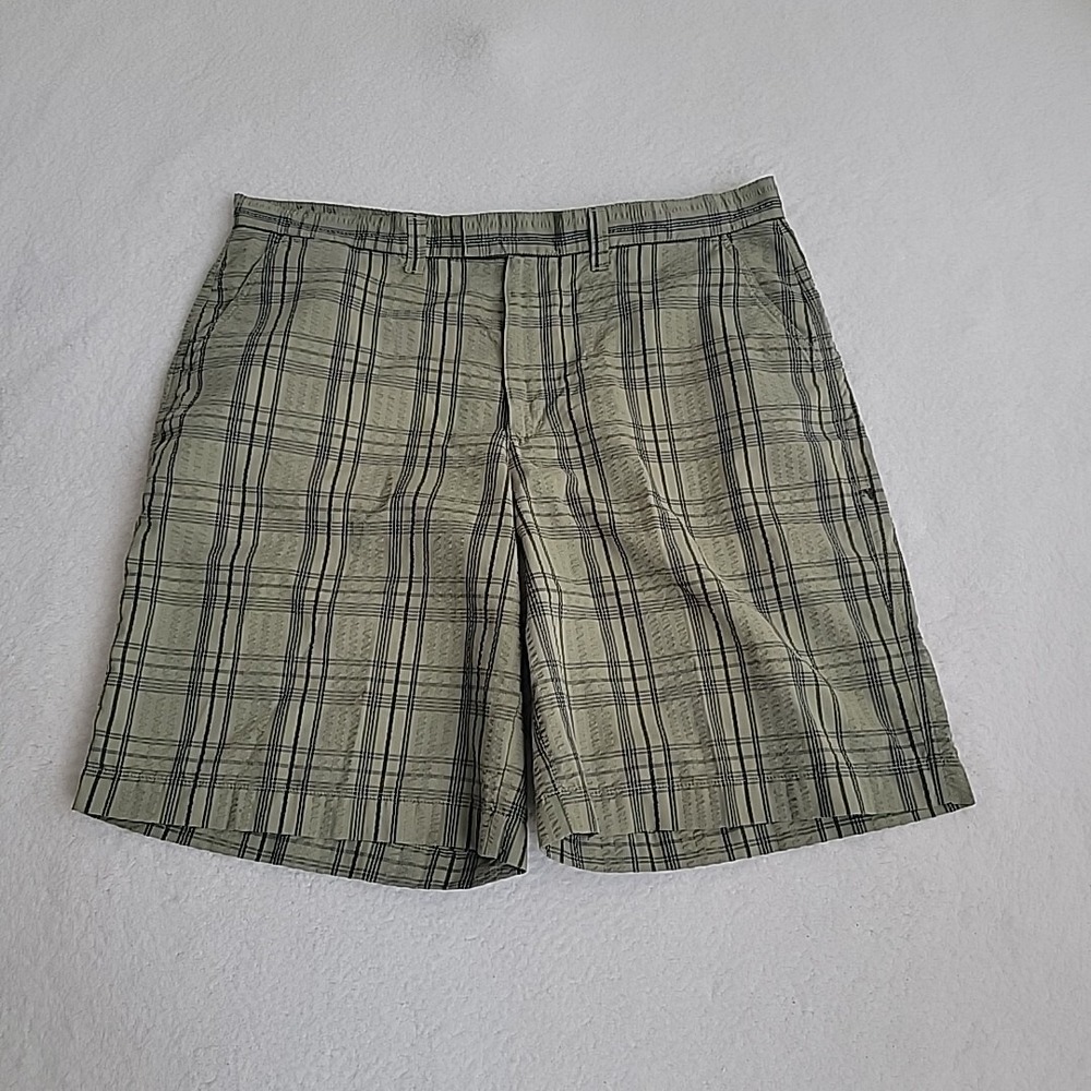 Patagonia Shorts Mens 38 Pocket Button Lightweight Outdoors Plaid Organic